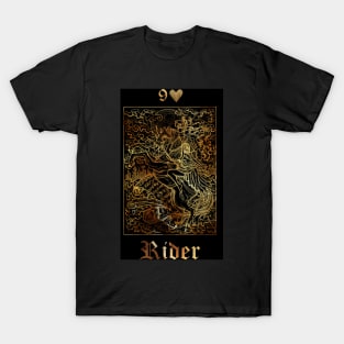 The Rider. Lenormand Gothic Mysteries Design. T-Shirt